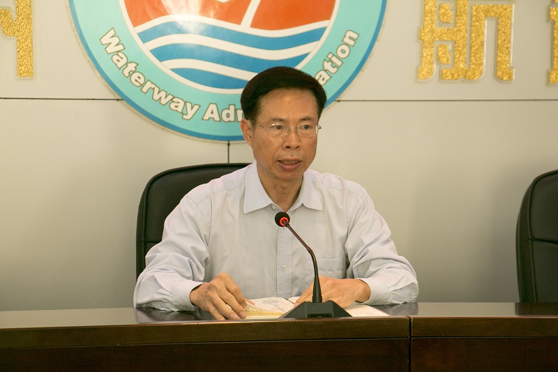 梧州航道养护中心主任刘临雄作总结发言.jpg