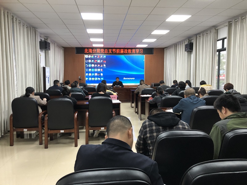 北海分局党总支开展廉政教育学习.jpg 北海分局党总支开展廉政教育学习.jpg