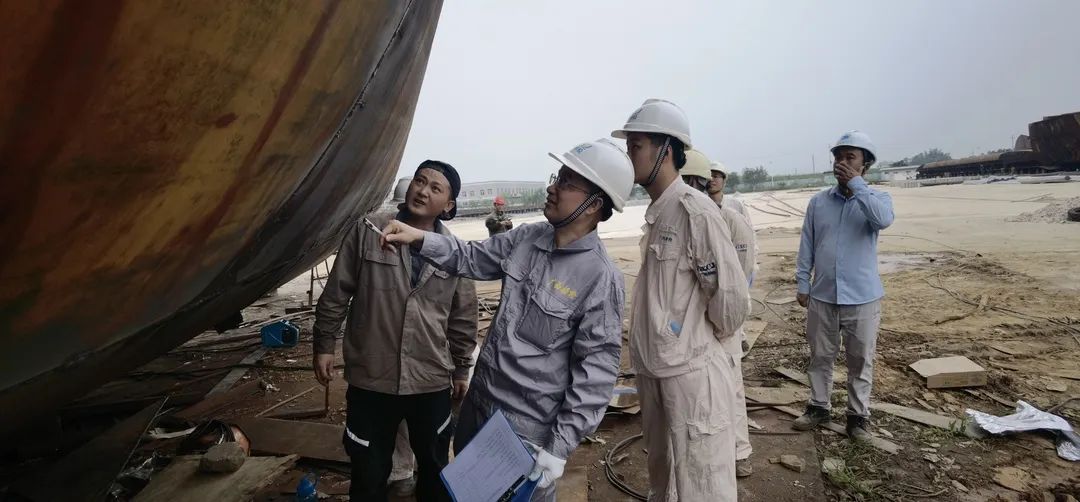 在广西西江重工责任有限公司开展船舶建造质量互评.jpg